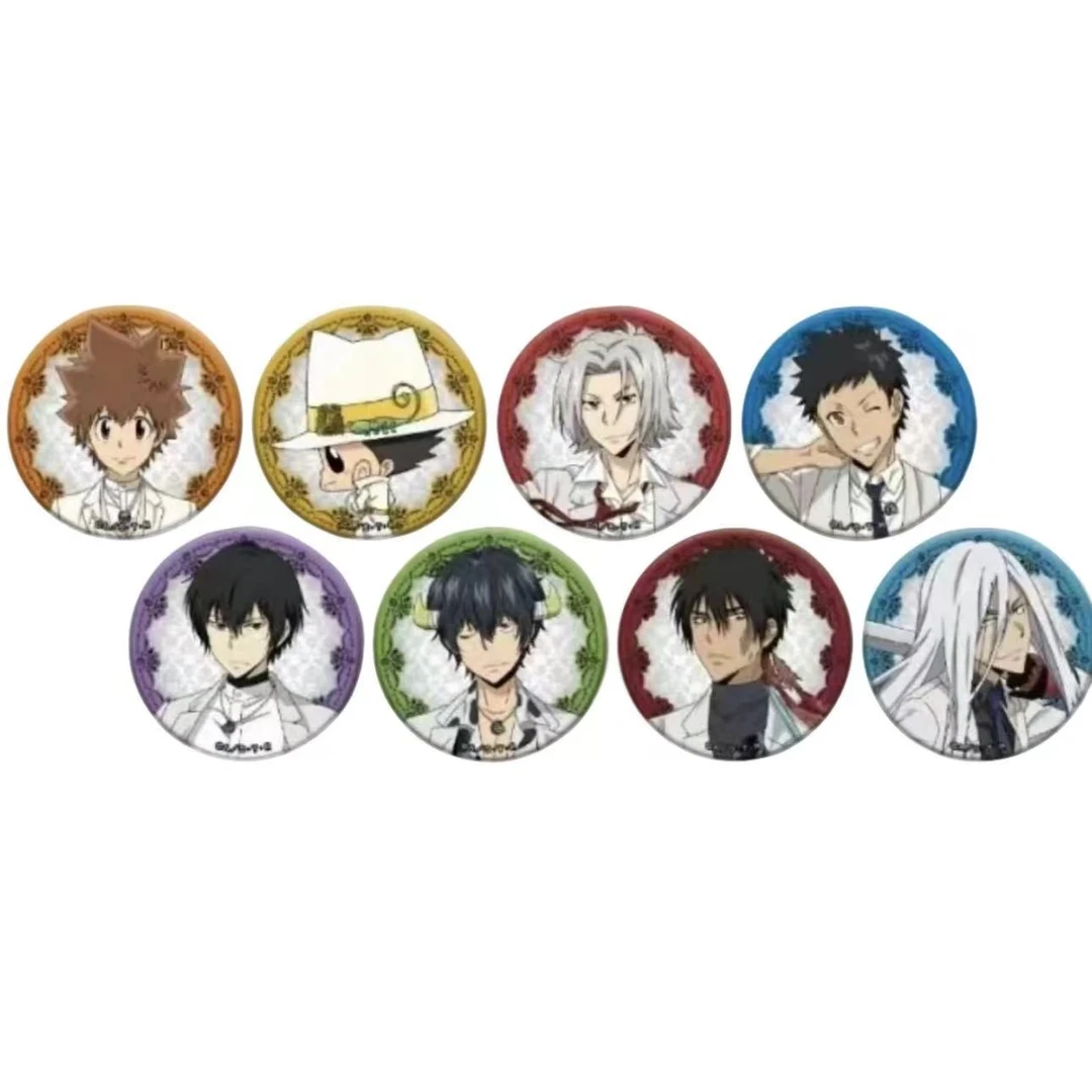 家庭教师白西装吧唧 全8种（默认代拆）