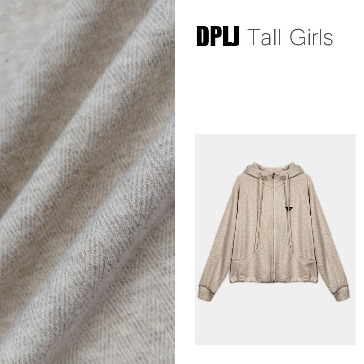 【清】享受秋天 DPLJ高个子女装加长醋酸运动套装秋宽松两件套DD120