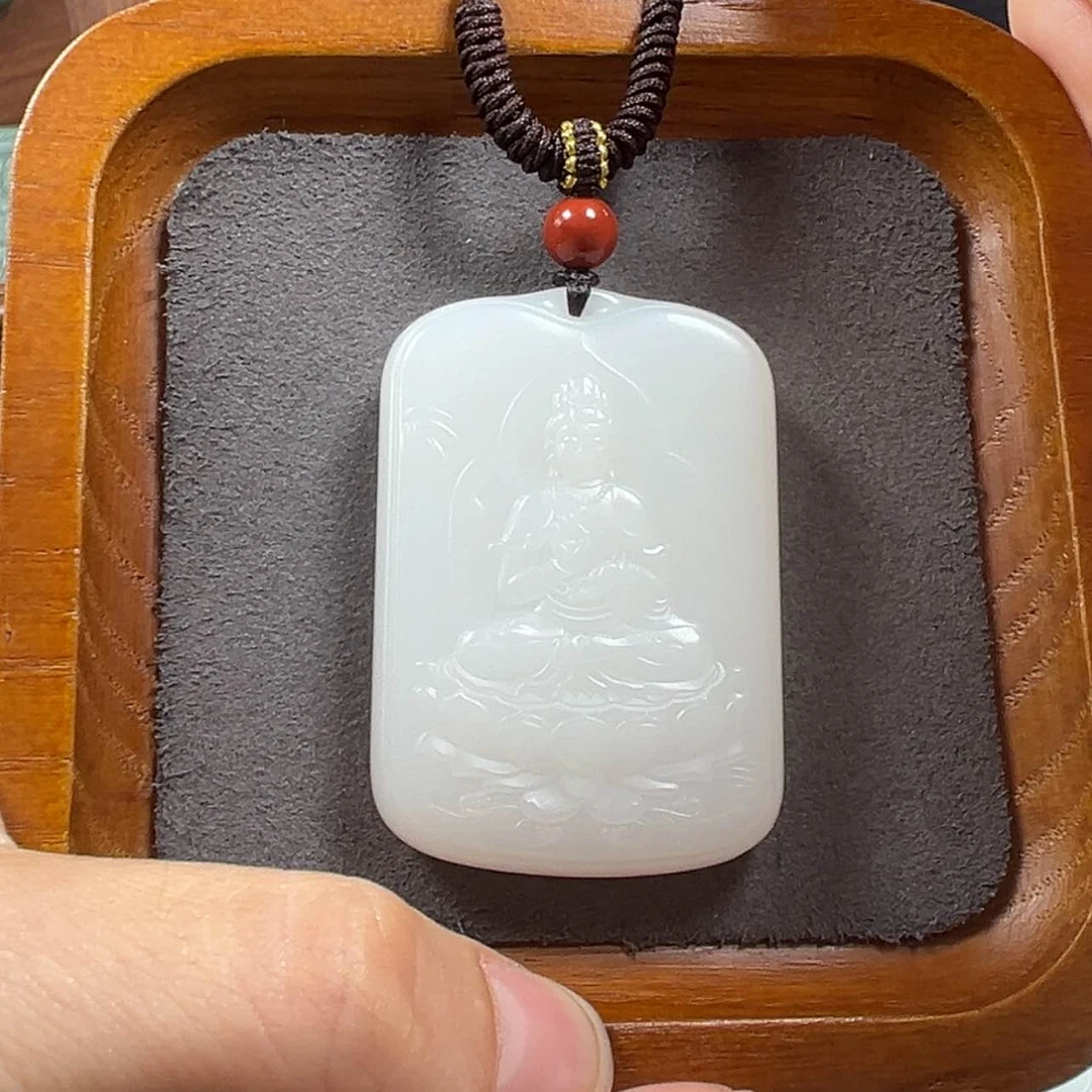 【闪购商品】和田玉挂件未镶嵌谁***谁