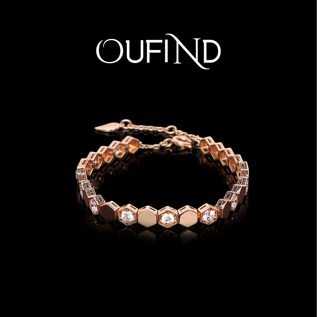 莫桑石手链 【预售】法【限量】KASHELIN 设计师款蜂巢手链