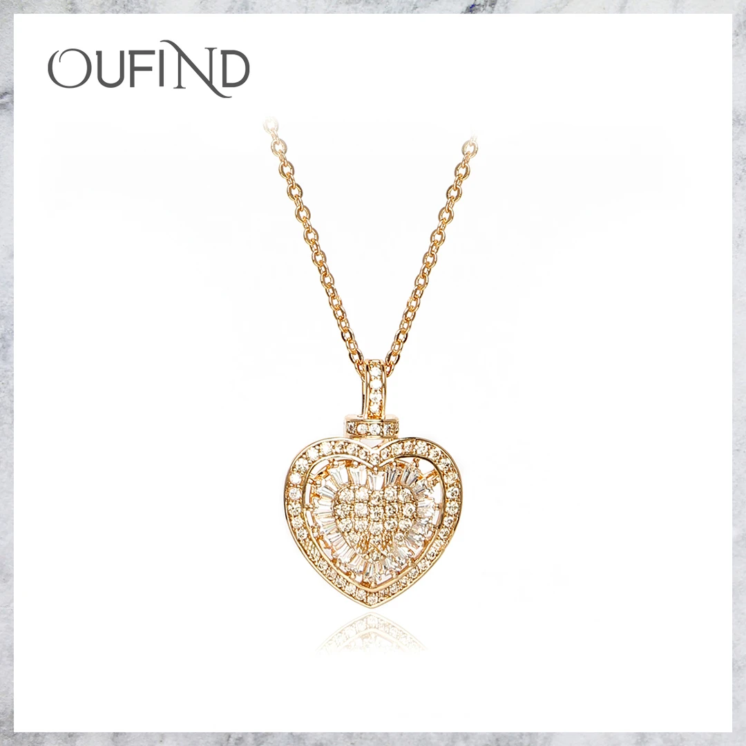 CZCZ爱心项链轻奢时尚气质精致灵动优雅小众简约百搭~9016