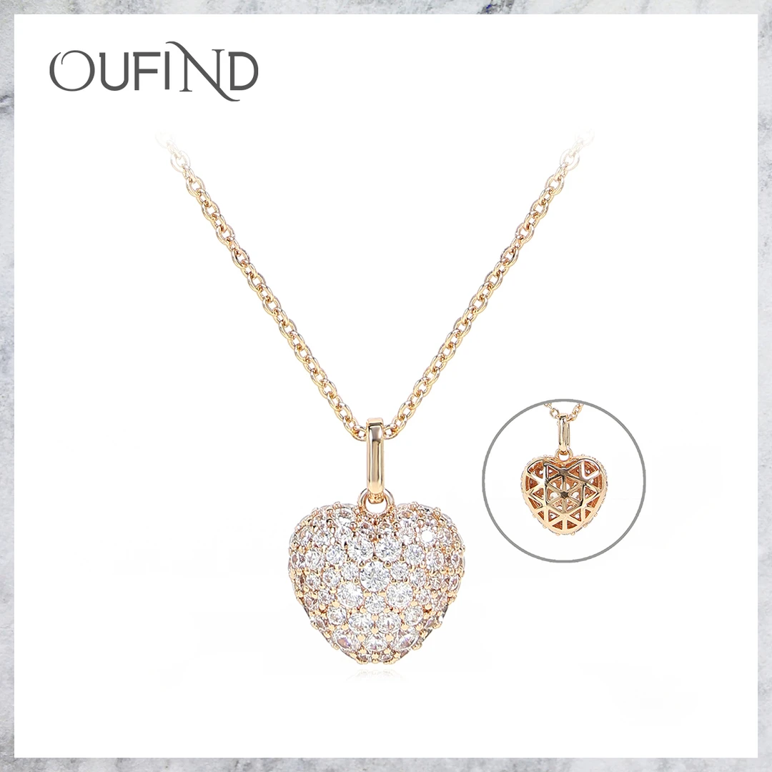 CZ英★【璀璨心河】Kashelin设计师款项链~8608