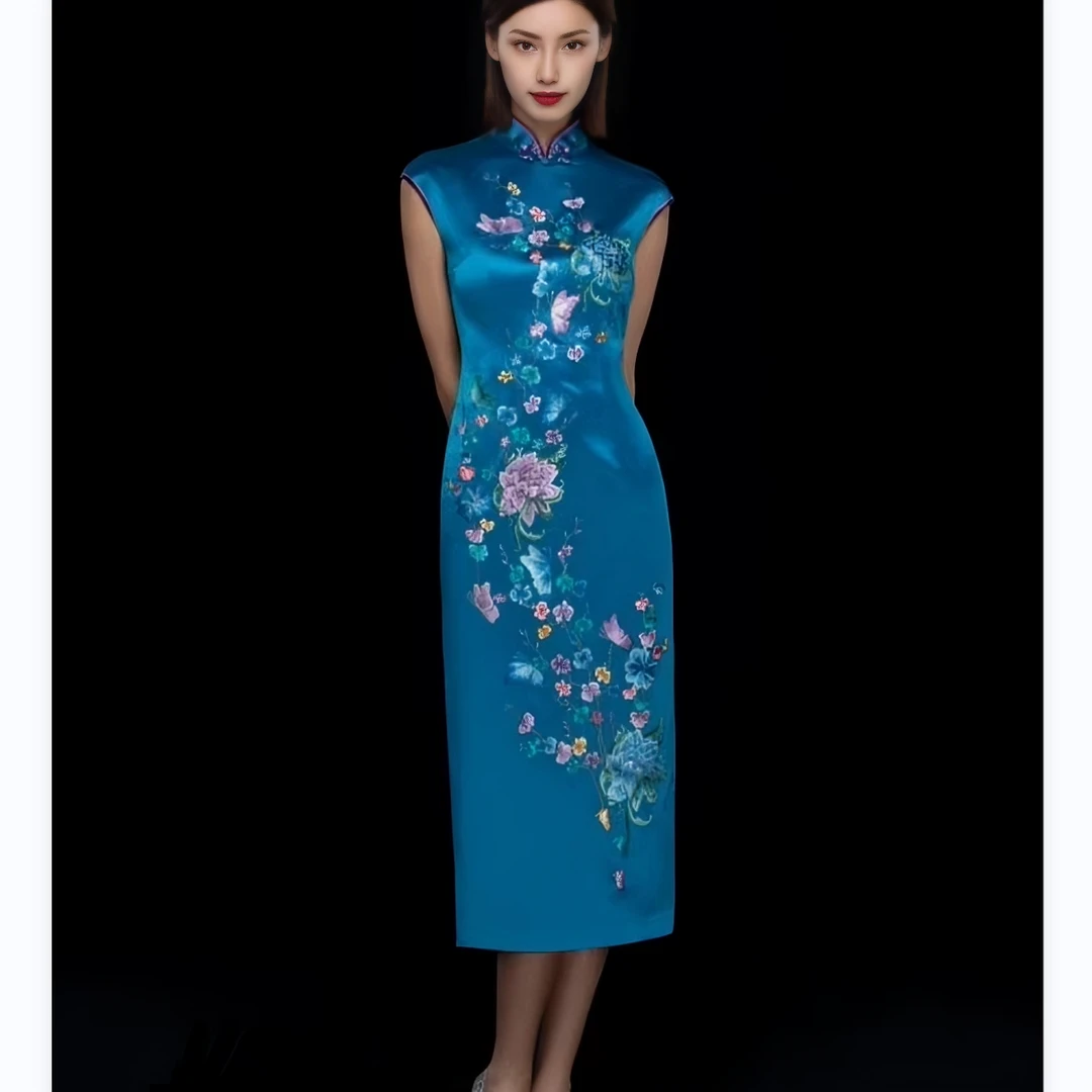 璞玉*202506017亭亭玉立长旗袍A183001(5)