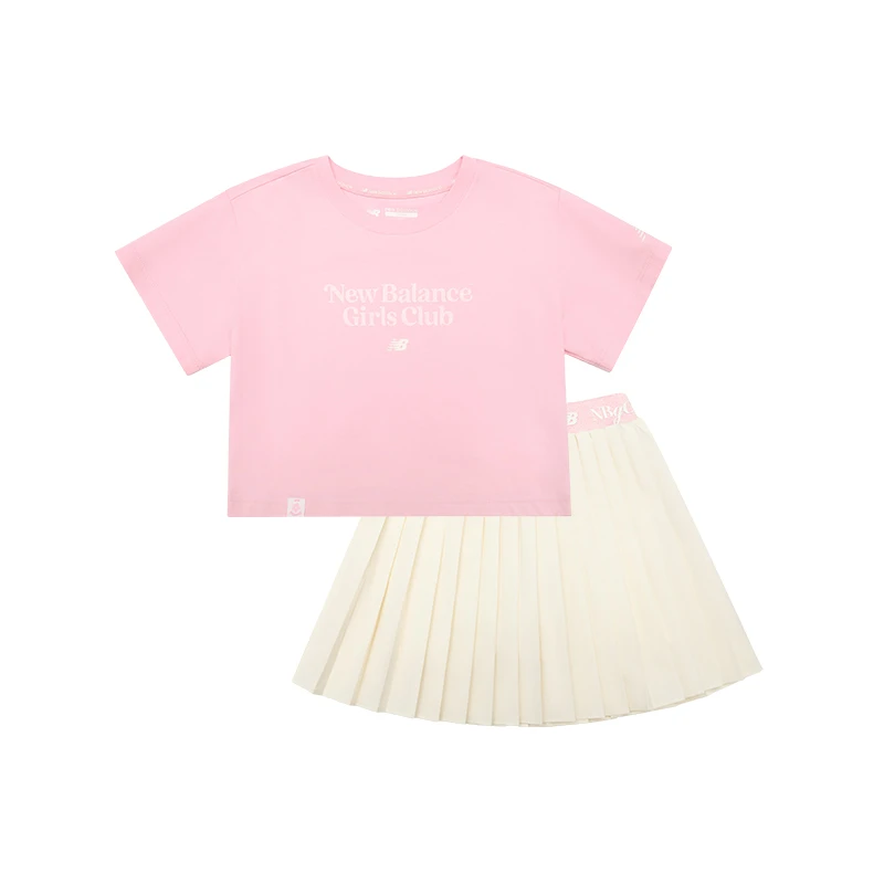 New Balancenb童装2024年新款女童套装ND2SE24112