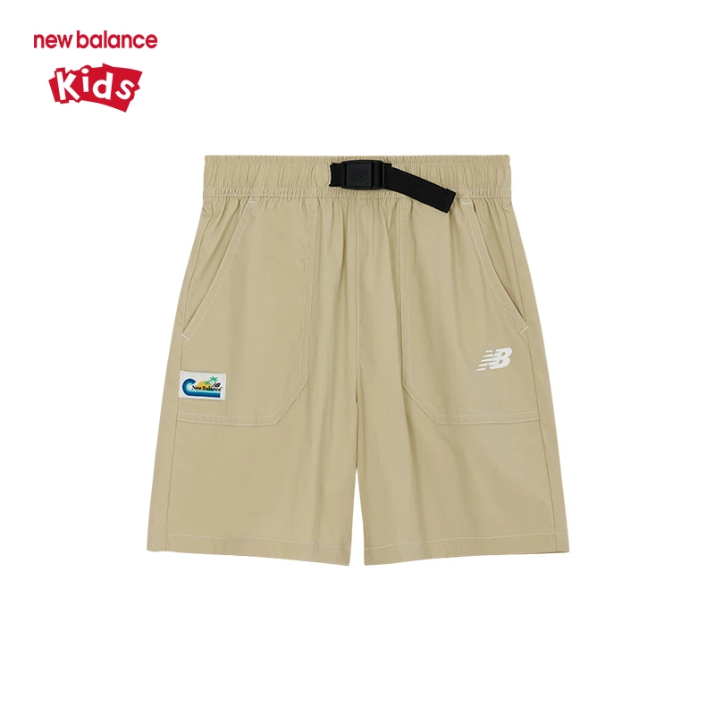 NEW BALANCE儿童中性舒适百搭运动短裤ND7VE22043