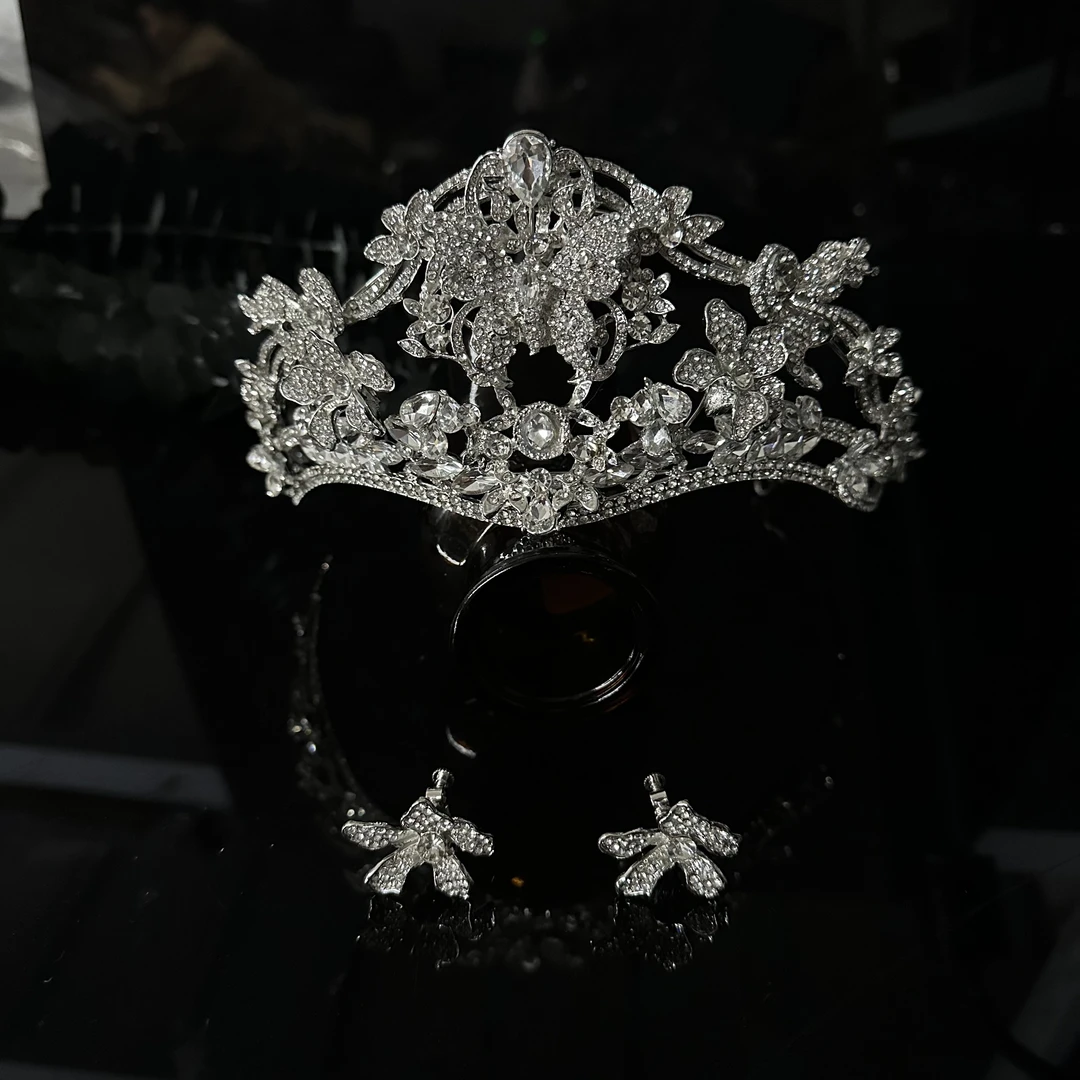 BH6251合金皇冠新娘唯美结婚饰品头饰