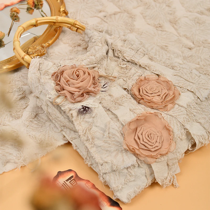 {落日玫瑰}猫小姐手作烧花玫瑰新中式氛围感包包复古旗袍汉服包