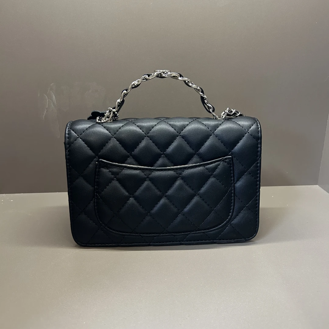 8535黑色-手提通勤单肩斜挎包