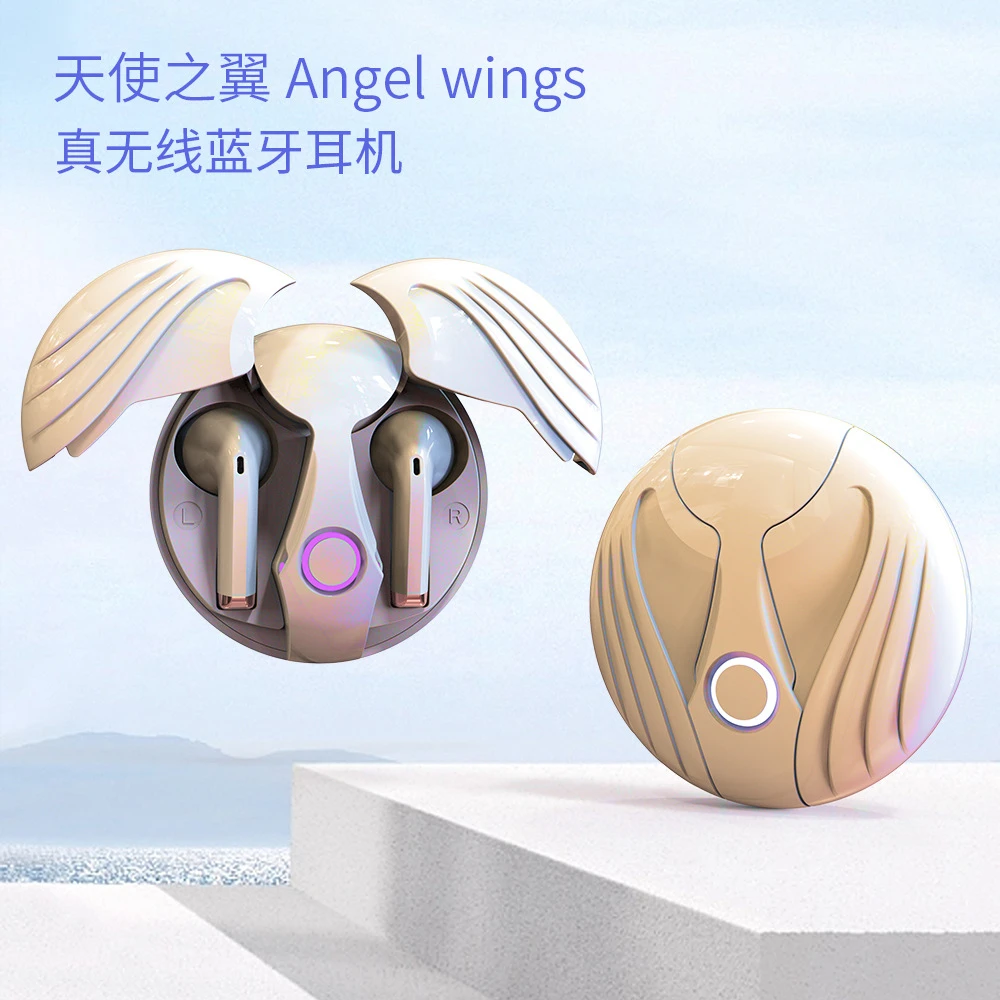 天使之翼超长续航电竞耳机运动降噪HIFI高音质爆款无线蓝牙耳机