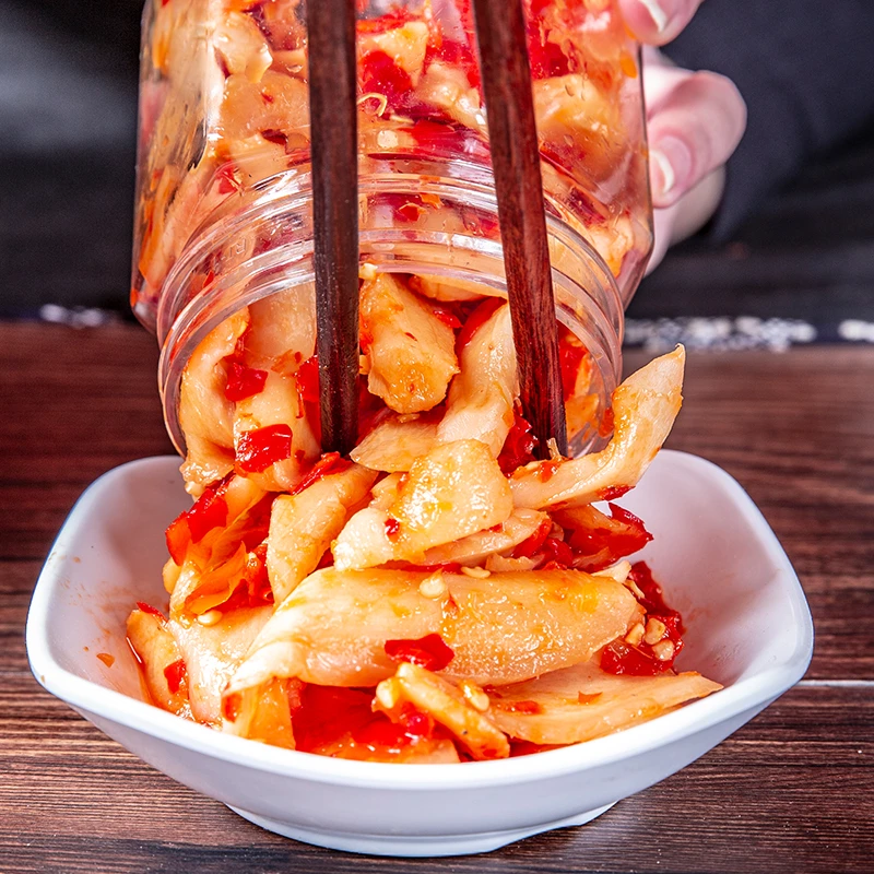 酸辣生姜片湖南坛子菜下饭菜嫩子姜当季仔姜片开瓶即食爽口开胃菜