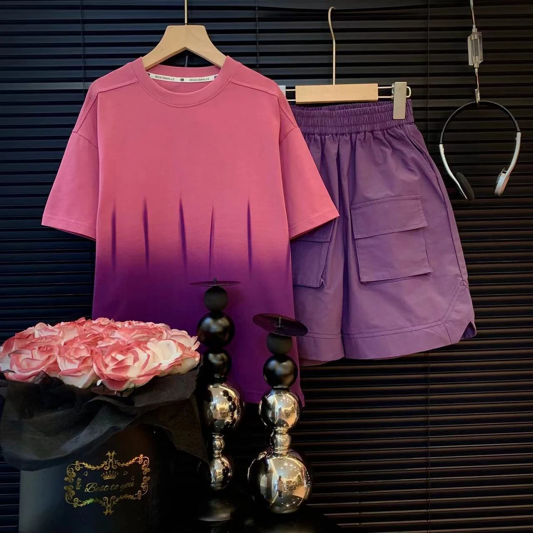 【现货】儿童套装男童运动休闲两件套潮牌中大童女童洋气套装YG5924