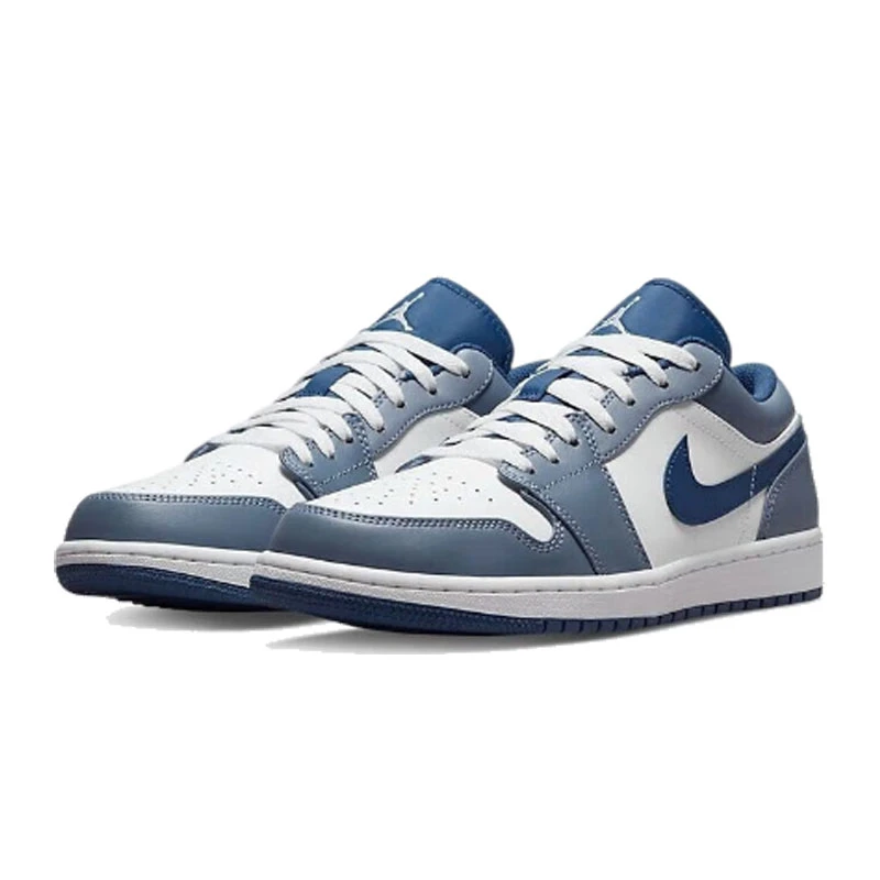 耐克Air Jordan 1  AJ1 海军蓝 低帮休闲板鞋男款 553558-414