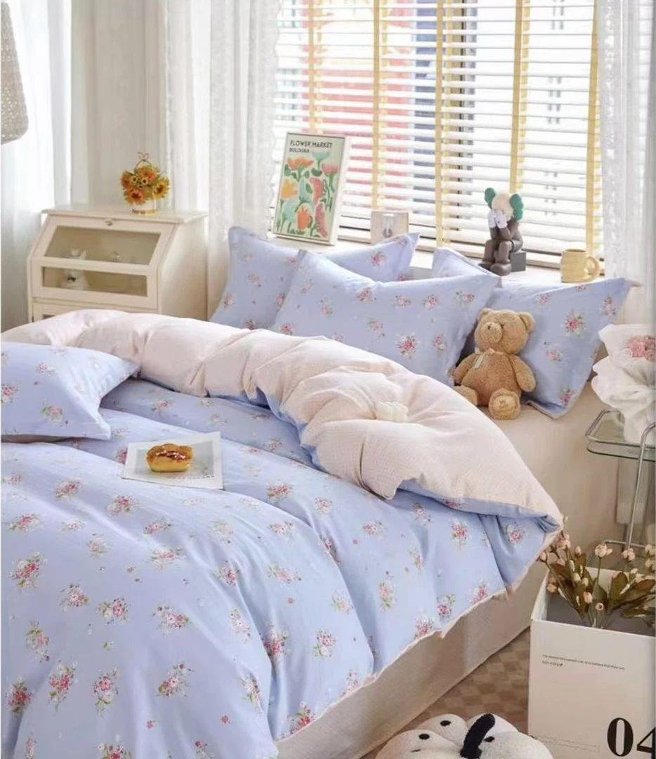 兰溪    200*230双层纱磨毛拉链款棉透气柔软亲肤吸汗