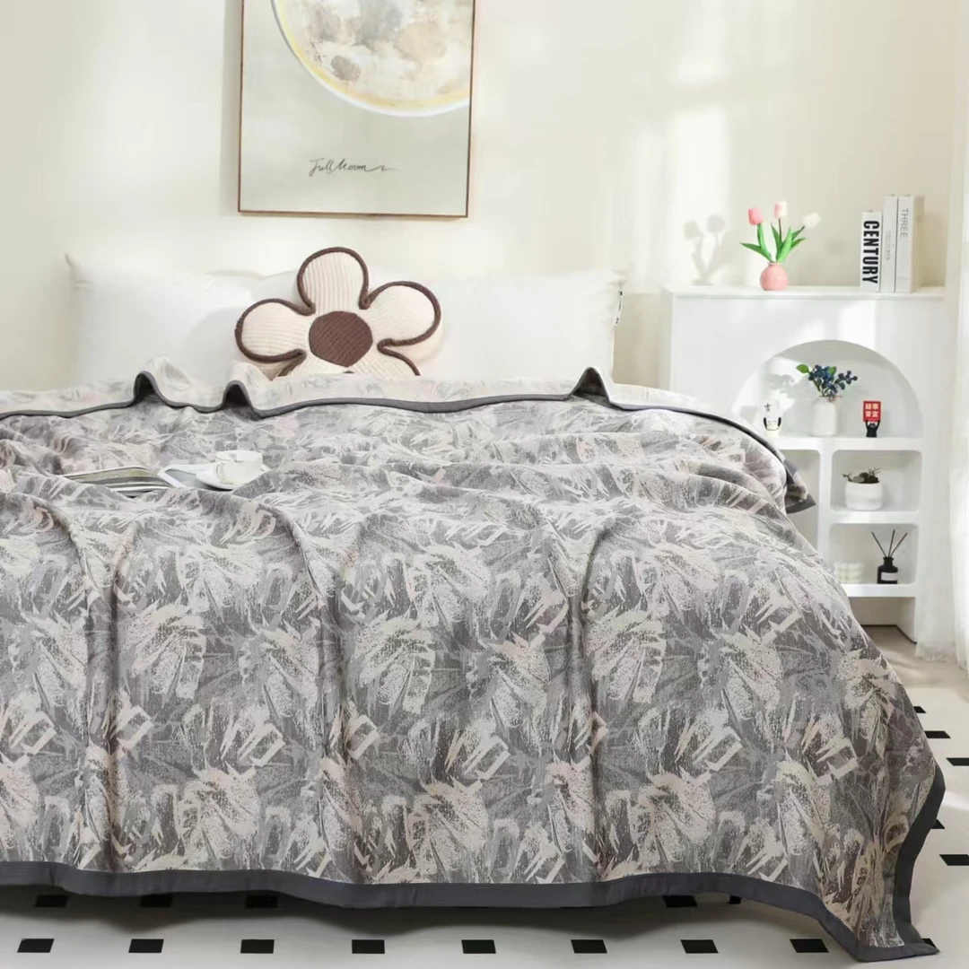 密林     轻奢特级海岛棉床盖2/2.3