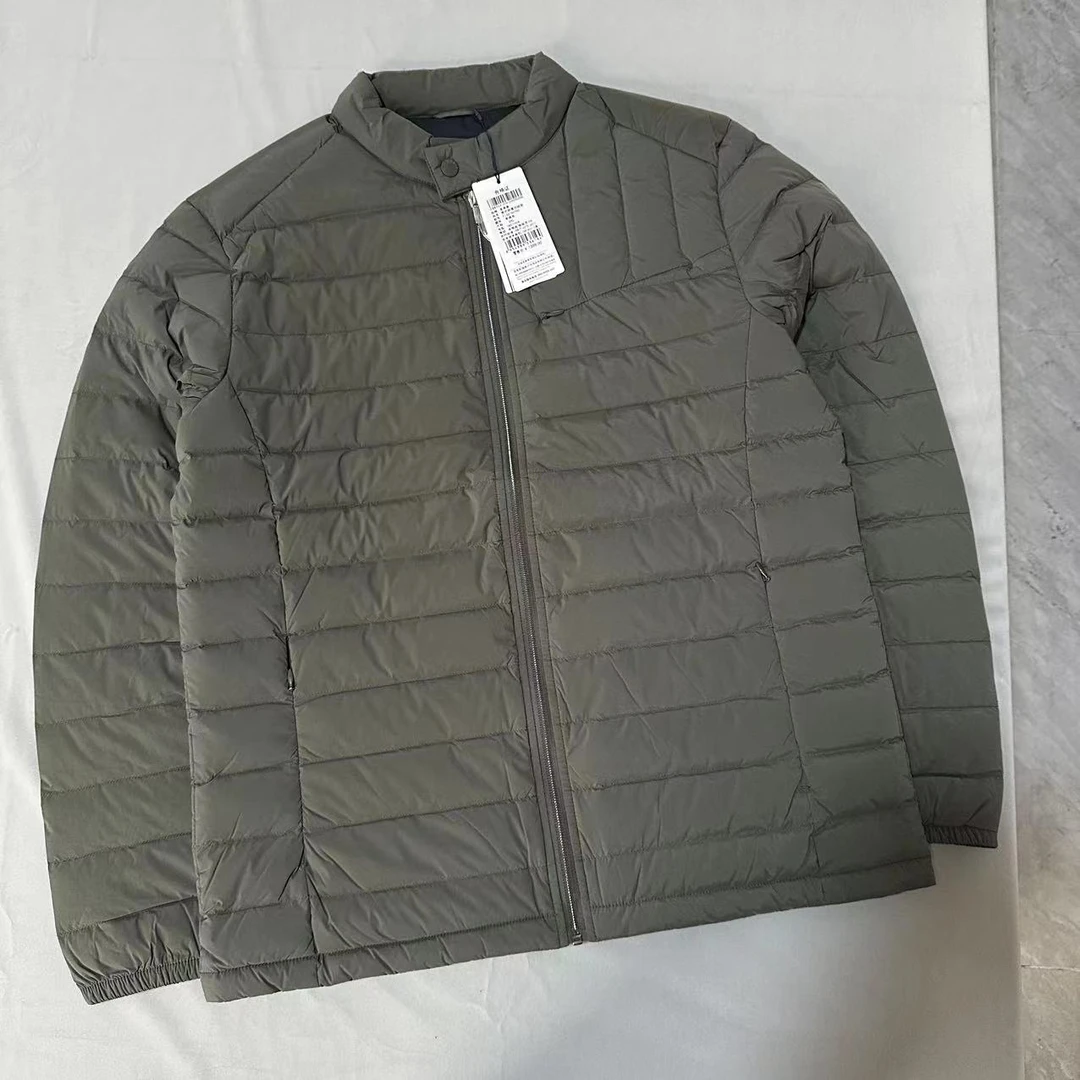 4750 男式轻薄y绒服棉服休闲立领