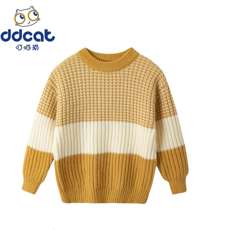 【李一慧专属】童装男童毛衣秋冬新款洋气儿童针织衫中大童秋装女童