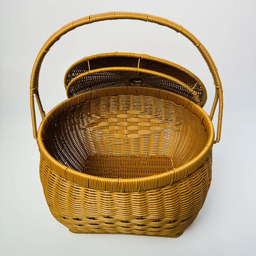 天圆地方拜拜篮野餐蓝G44