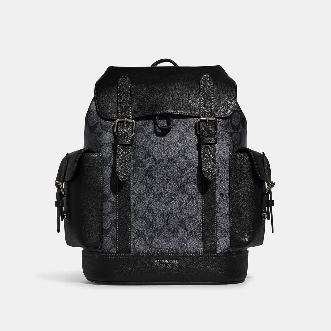COACH/蔻驰2500元正品，官网4000男士黑色现货多功能背包