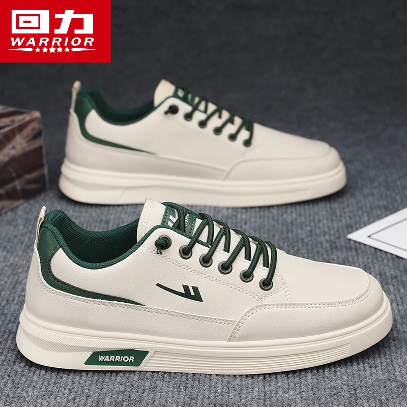 回力男鞋2025新款夏季透气男士小白平板鞋懒人一脚蹬工作休闲潮鞋