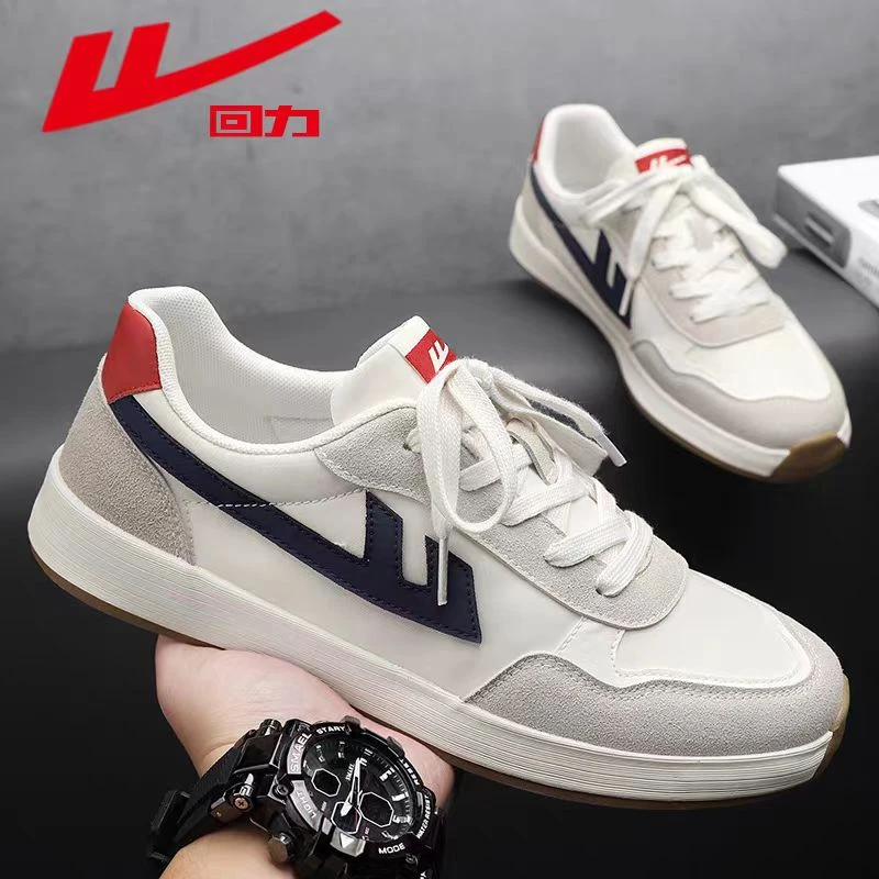 回力阿甘男鞋夏季2025新款休闲百搭运动德训鞋板鞋情侣男士帆布鞋