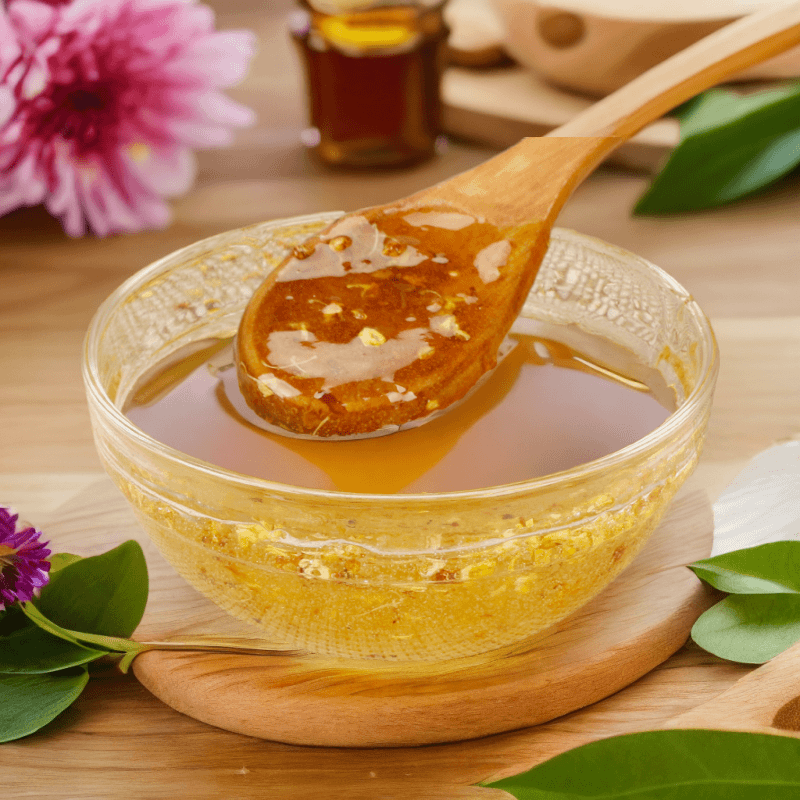 正宗桂花酱300g加量装糖桂花酱桂花山药果酱桂花蜜酱瓶装家用B1