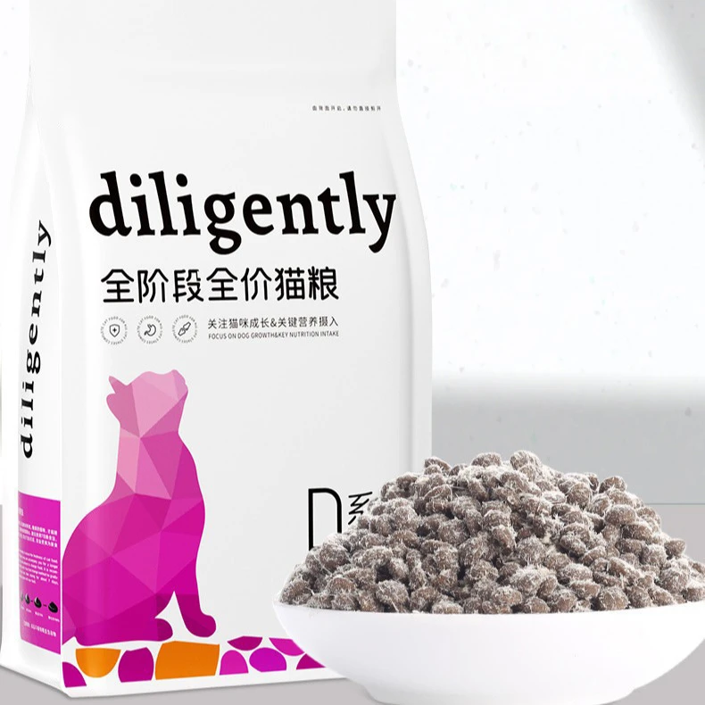 心持猫粮增肥发腮试吃全价猫粮鲜肉膨化粮蛋白无谷猫咪主粮