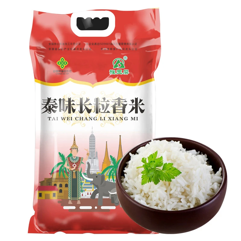 【农家新大米】泰味长粒香米5斤真空锁鲜米香浓郁颗粒细长家庭装