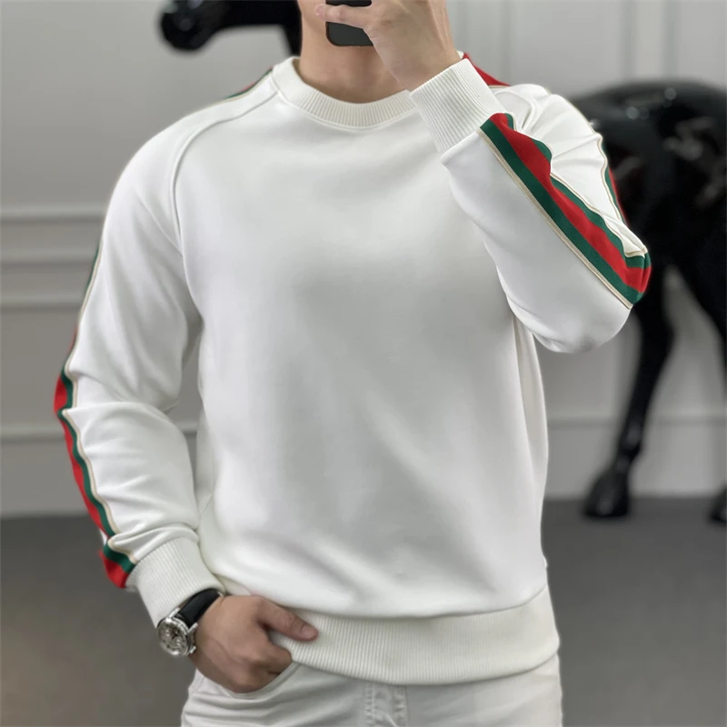 <古帝特尼>男士套头韩版潮流欧货时尚百搭圆领户外长袖套装Z-2206