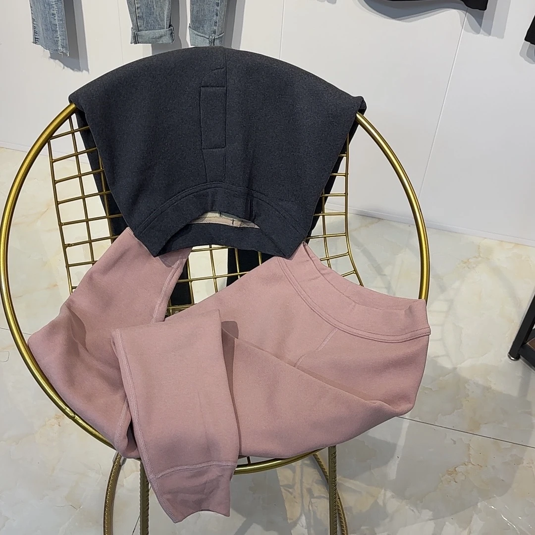 延琴家 冬季男女校服神器加厚内穿打底高腰保暖裤