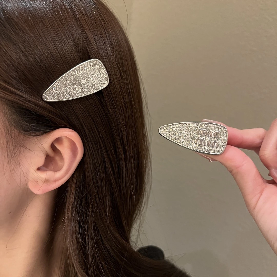 头饰侧边夹刘海夹小抓夹女网红ins发饰韩版钻发夹8122