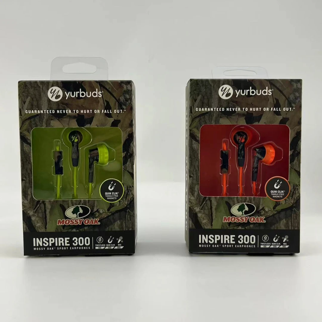 全新未使用  Yurbuds 运动耳机 带麦耳塞式重低音 磁吸 耳机迷你