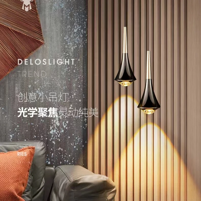 升降床头小吊灯沙发背景墙电视背景装饰灯吊线灯房间灯卧室灯简约
