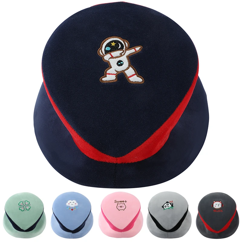 MXE/咪嘻儿便携可爱午睡枕小学生趴桌睡枕头办公室午休神器防手麻