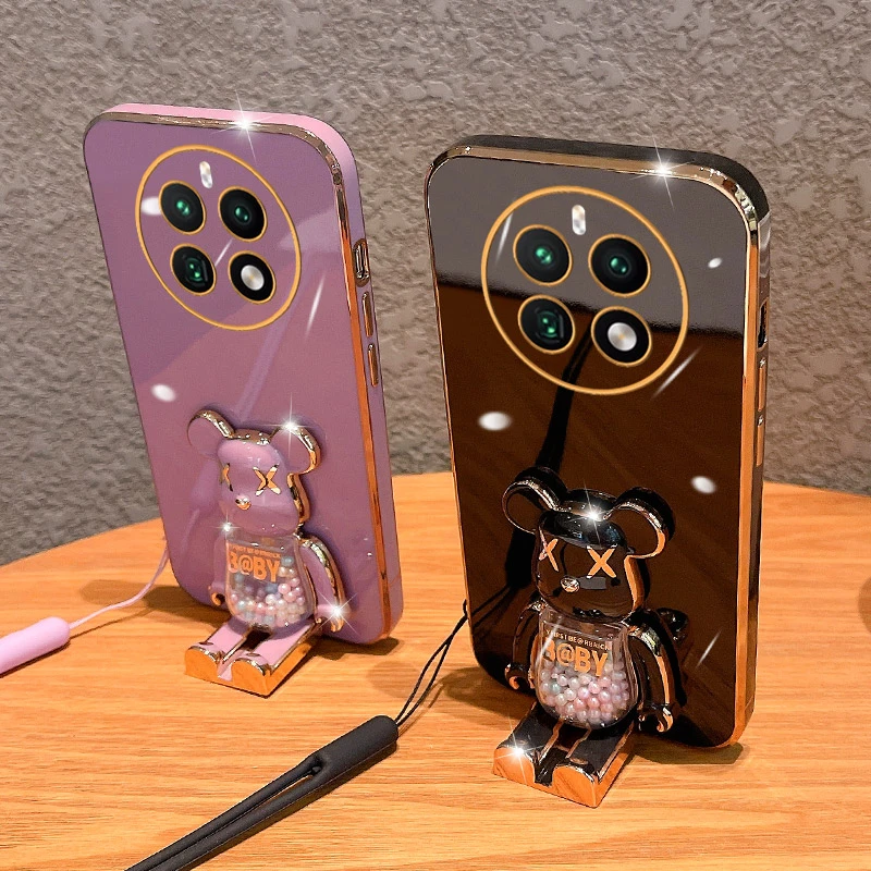 Realme真我gt5pro手机壳gt5新款por保护套realmeGT5pro女款支架