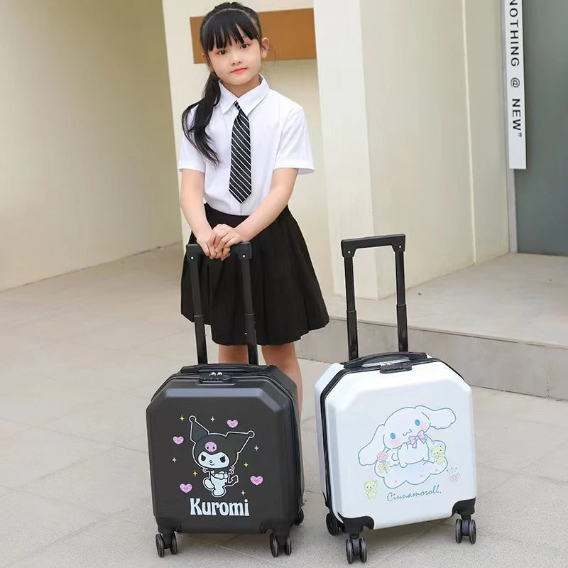 2023新款卡通儿童行李箱18寸学生拉杆旅行箱万向轮密码锁登机箱
