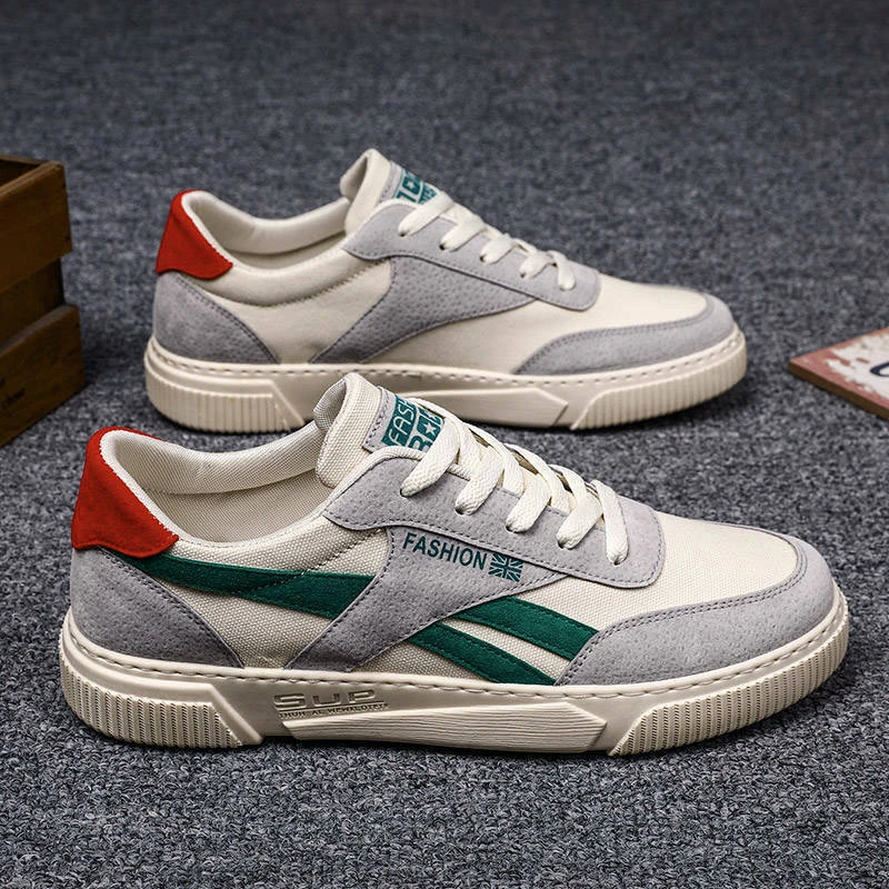 2024潮男春秋板鞋韩版潮流春季运动休闲鞋男士百搭夏季透气春