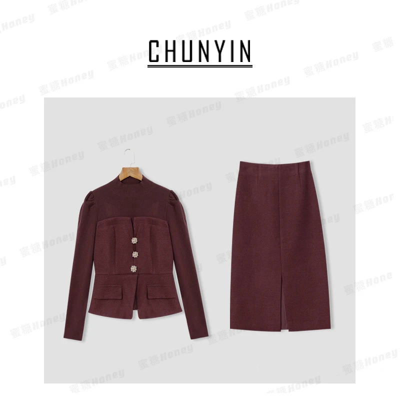 【蜜糖honey】原创设计·高定品质套装新年30106(雅意)炸街