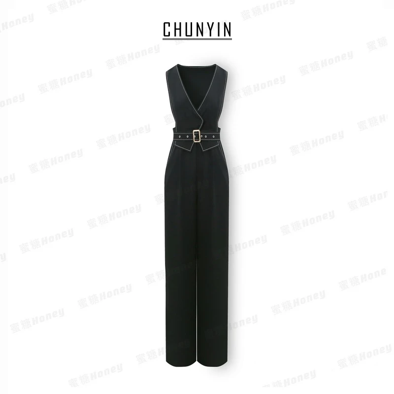 【蜜糖honey】原创设计·高定品质  背带裤14108()