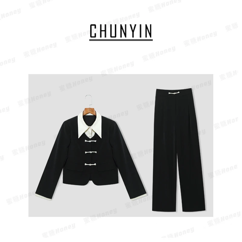 【蜜糖honey】原创设计·高定品质　气质套装21721(雅意)