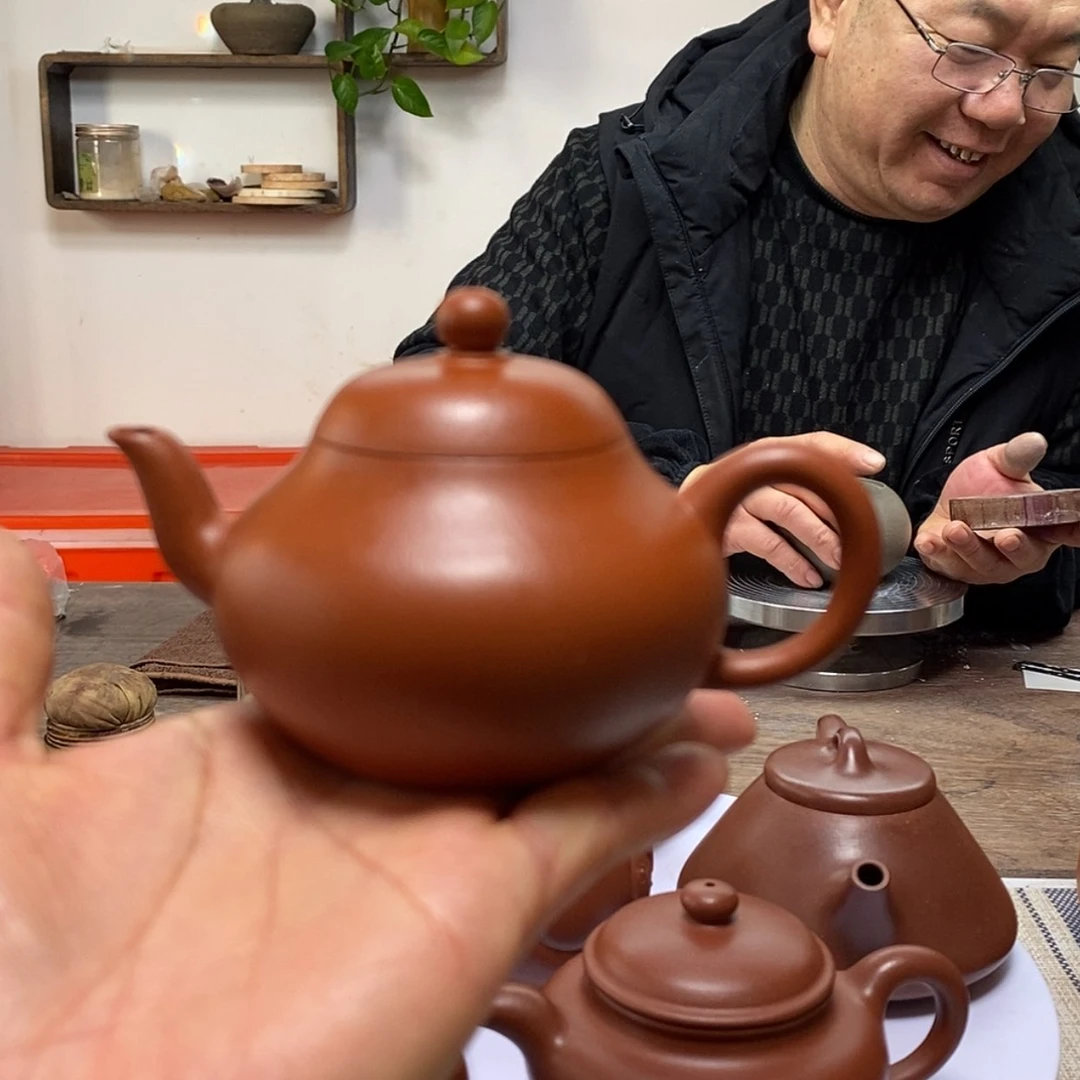 【闪购商品】朱泥茶壶阿*