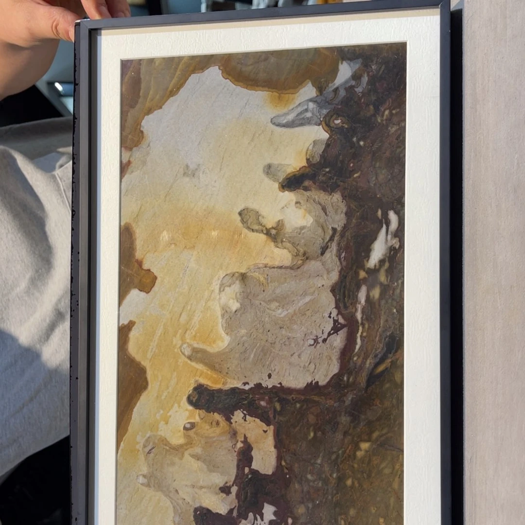 彩石38/25 三峡清江画面石