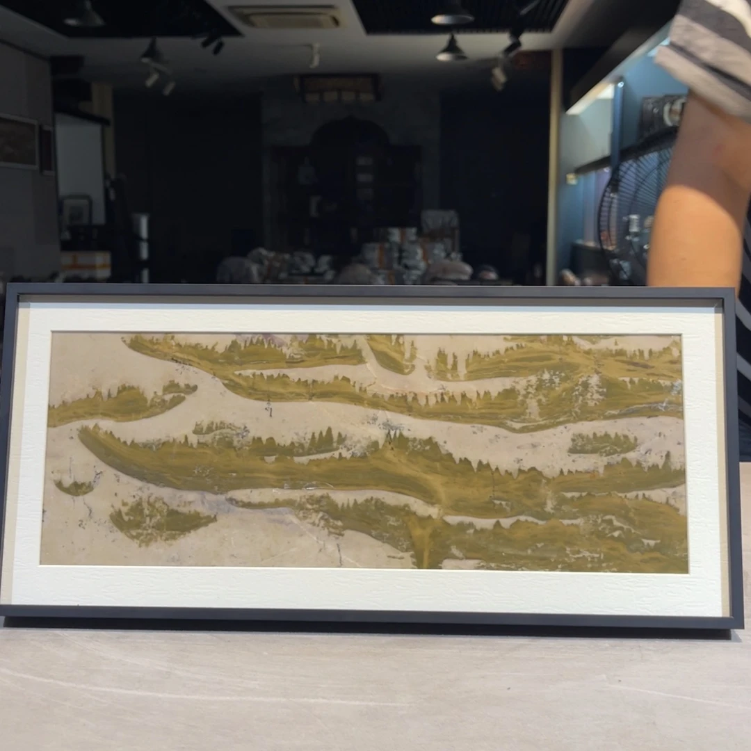 彩石42.19 三峡清江画面石