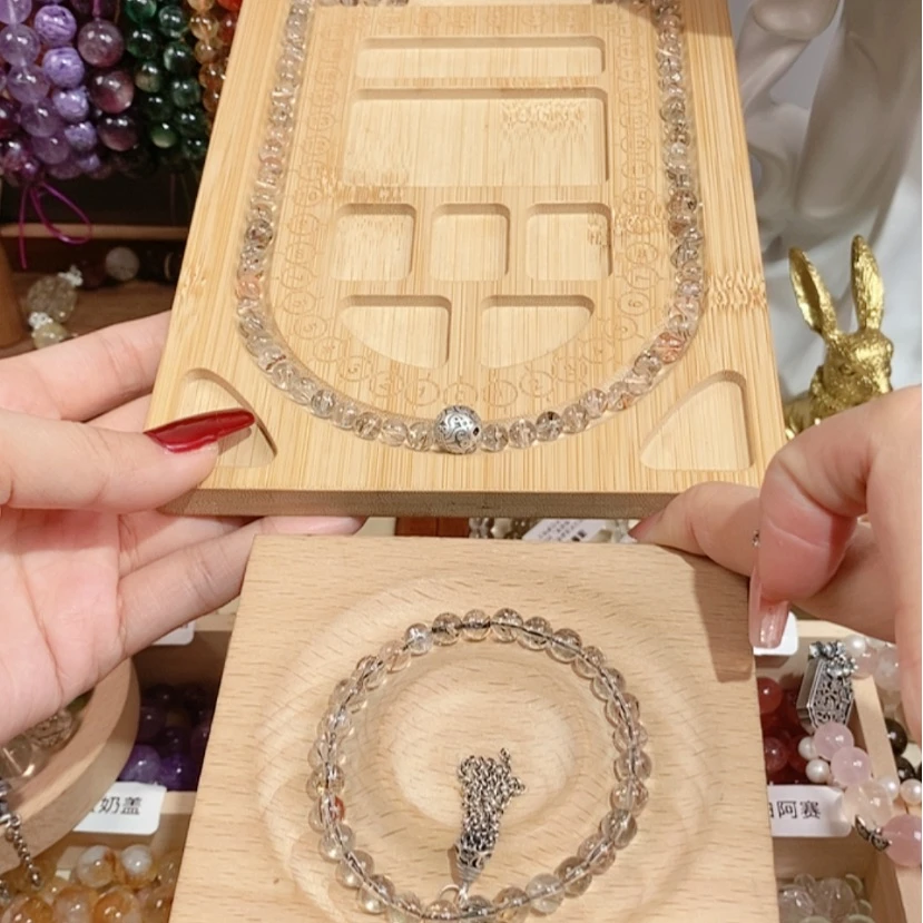 【闪购商品】水晶手链未镶嵌小**干16.5