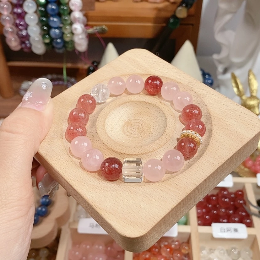 【闪购商品】水晶手链未镶嵌爱****丘15