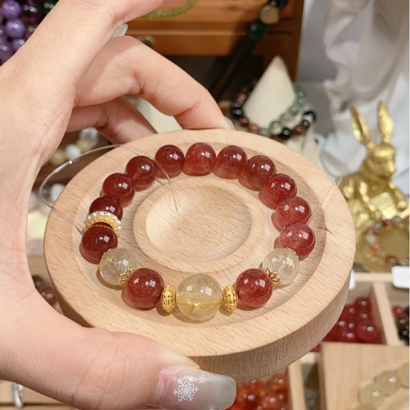 【闪购商品】水晶手链未镶嵌泡*精14.5