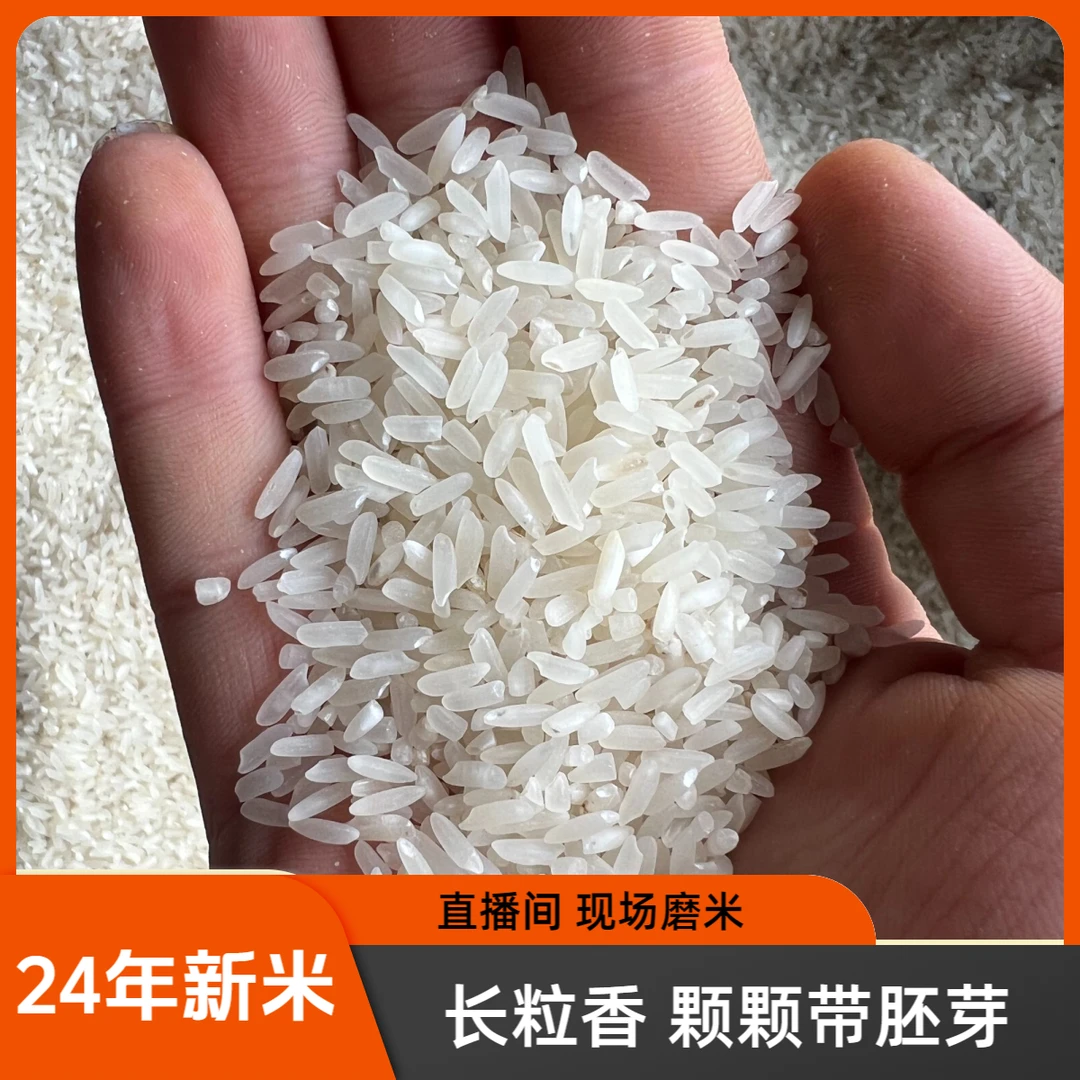 5斤包邮现磨新米 24年宜香优2115长粒香四川农家小香米大米运费险