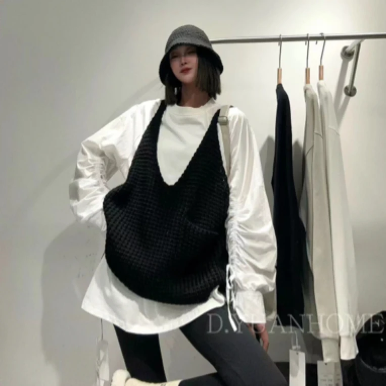 丹丹＋休闲百搭高货吊带针织马甲