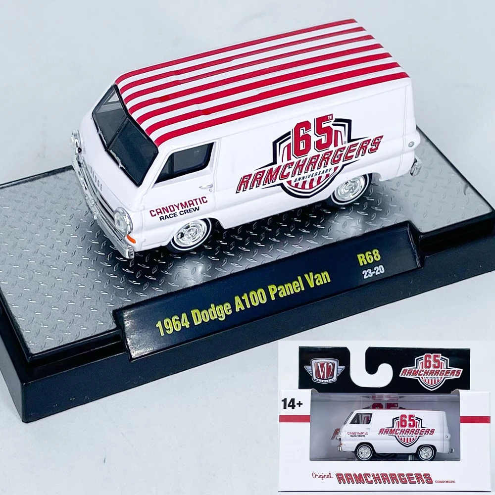 1:64M2车模1964道奇A10Panel Van仿真合金汽车模型收藏摆件