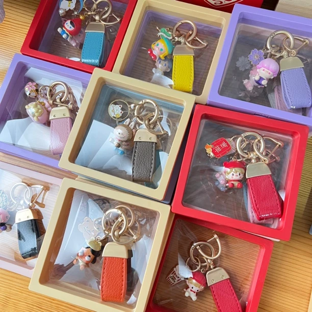萌粒小挂饰配件钥匙扣组合
