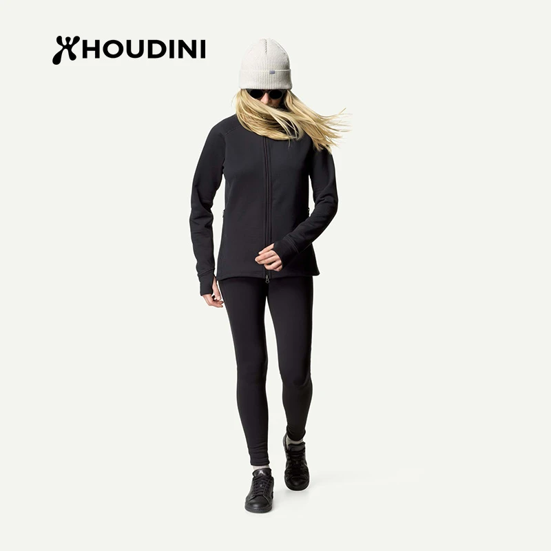 HOUDINI/胡丁尼Long Power Tight 魔术裤女款秋冬保暖抓绒 268849